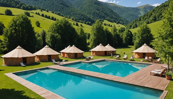 Explorer les meilleurs campings en spa dans les Pyrénées Atlantiques