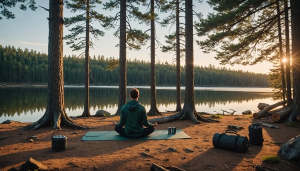 La cure de camping : comment intégrer la nature dans votre routine de bien-être