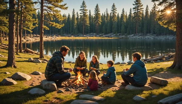 Les Activités Offertes dans un Camping Apportent des Remèdes aux Familles
